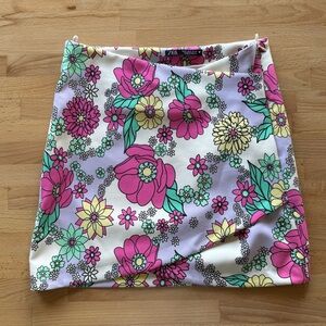Zara Women's Floral Mini Skirt size S